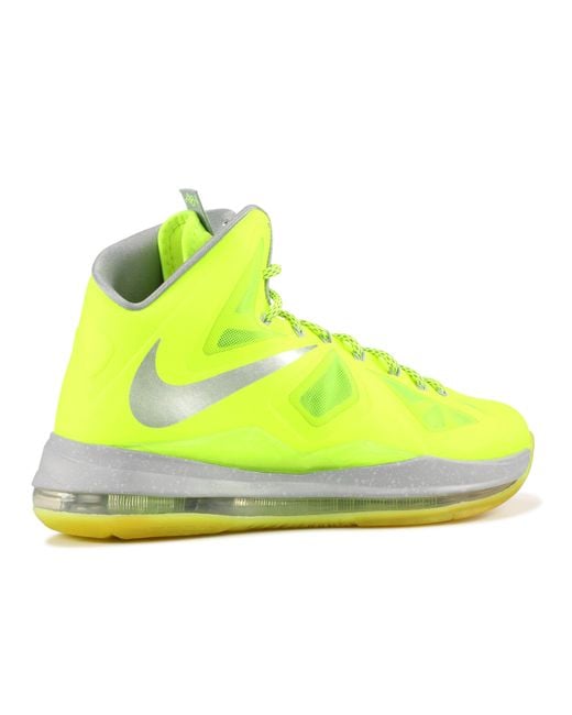 yellow lebron 10
