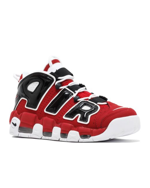 Nike Leather Air More Uptempo '96 Shoes - Size 8.5 in 9.5 (Red) for Men - Save 79% - Lyst