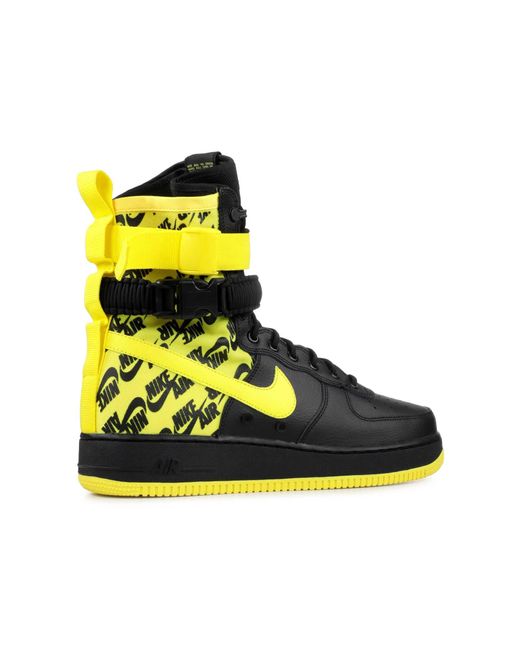 nike sf air force 1 dynamic yellow