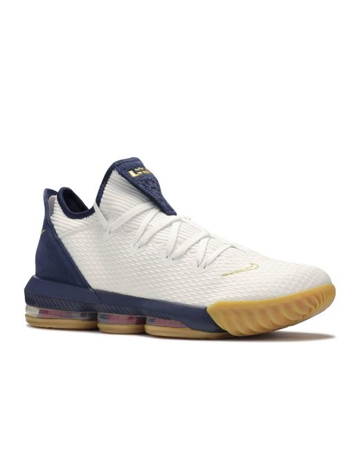 white lebrons 16