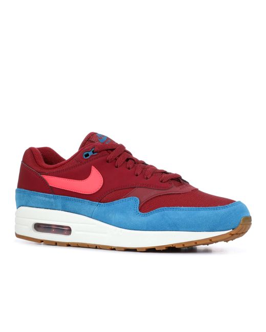 air max 1 burgundy and white