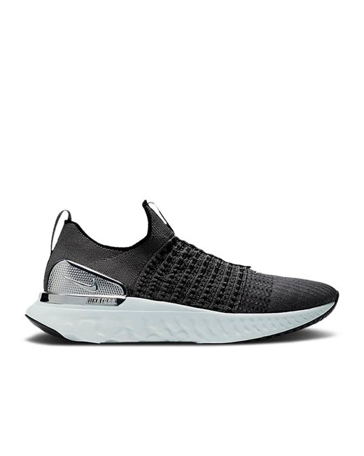 Nike React Phantom Run Flyknit 2 'iron Grey Silver' in Gray for Men - Lyst