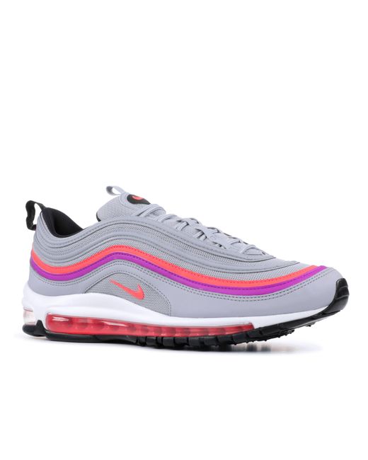 nike grey and pink air max 97 trainers