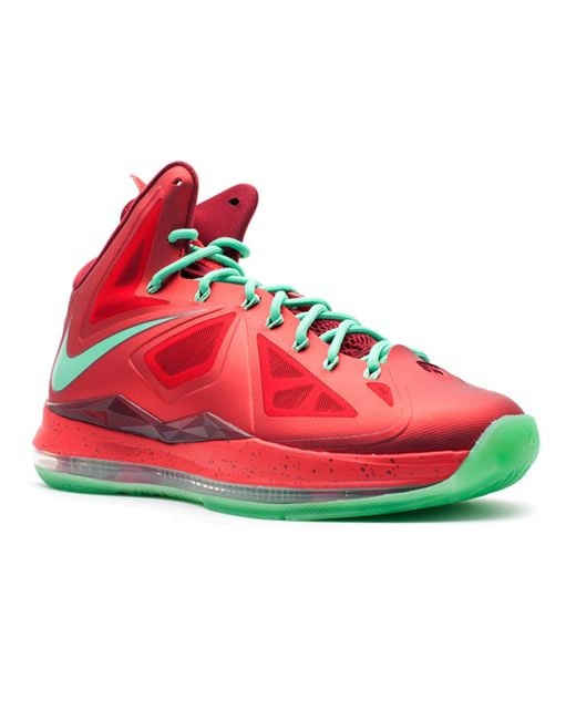 lebron 10 red