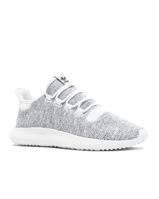 adidas tubular shadow knit white