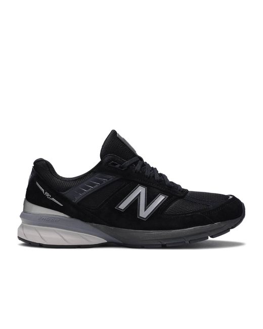 new balance 990v5 silver black
