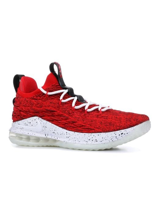Nike Lebron 15 Low University Red for 