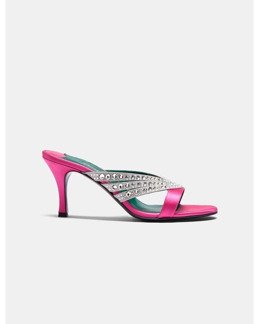 Florrie London Pink Roro Mule 75