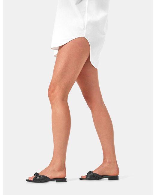 florrie-footwear White Emma Flat 15