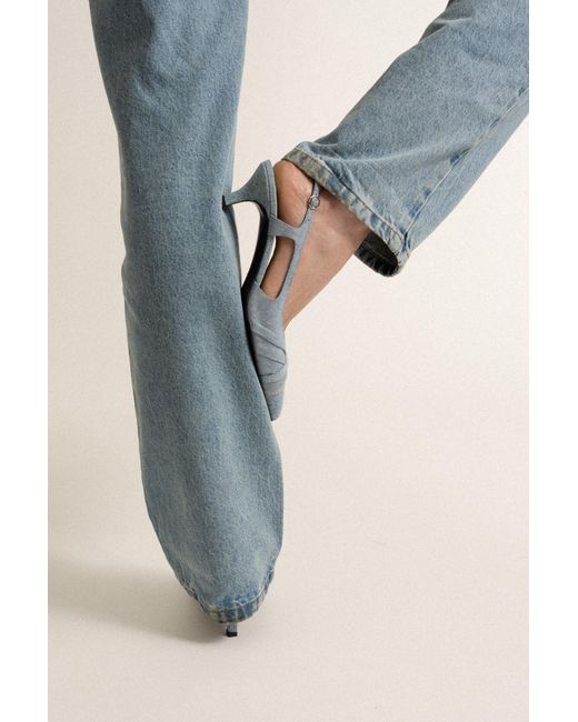 Florrie London Blue Maude Slingback 50