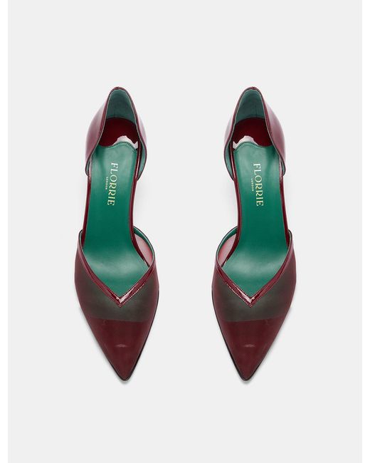 Florrie London Multicolor Cate D'Orsay Pump 75