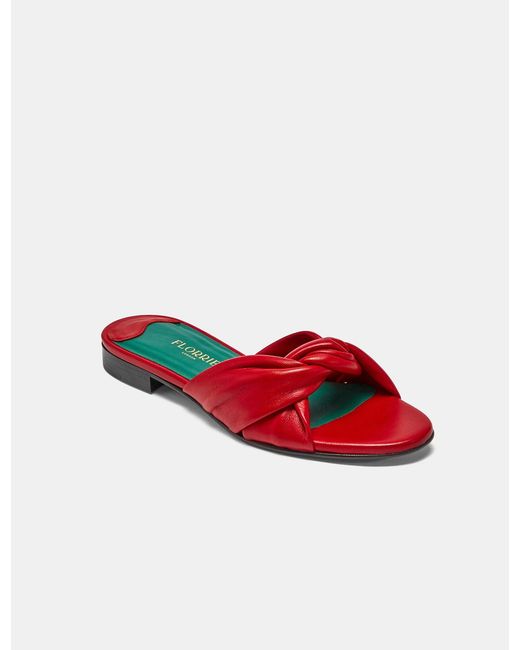 Florrie London Red Emma Flat 15