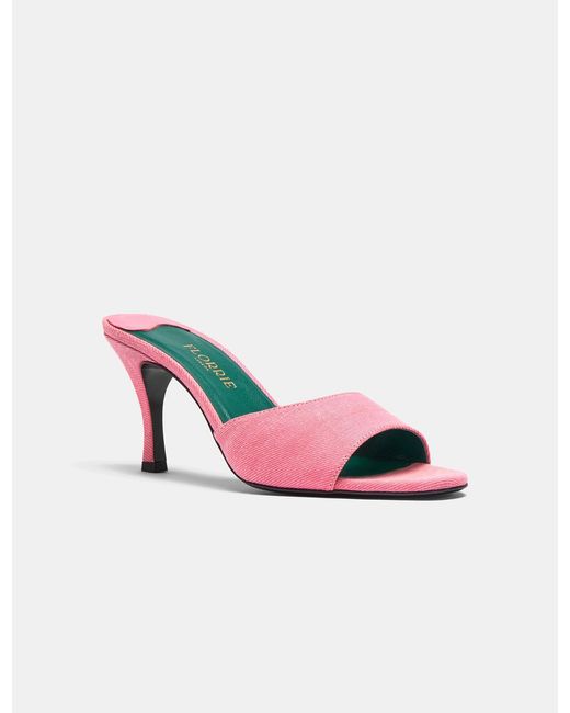 Florrie London Pink Lucia Mule 75