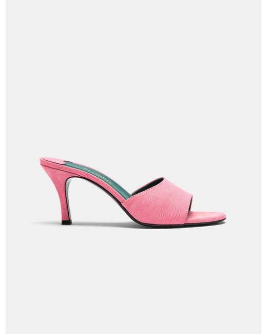 Florrie London Pink Lucia Mule 75