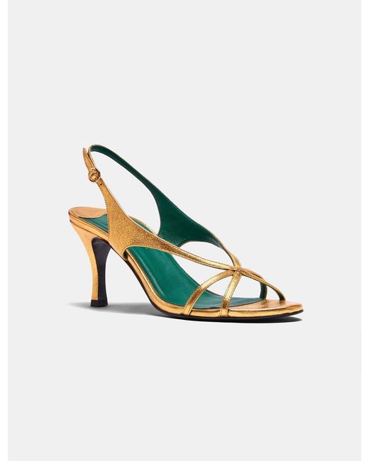 Florrie London Metallic Matilda Sandal 75