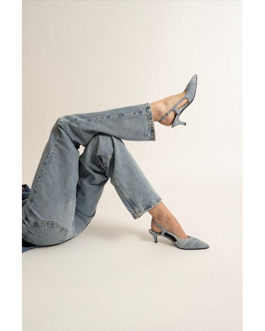 Florrie London Blue Maude Slingback 50