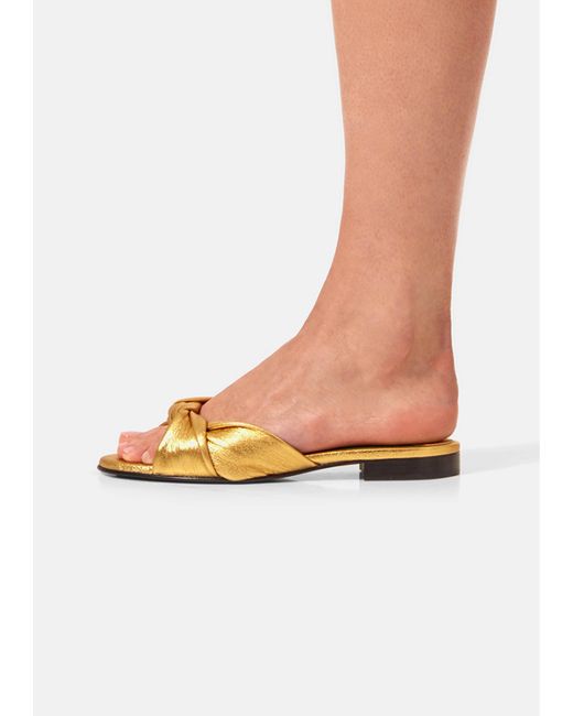 Florrie London Metallic Emma Flat 15