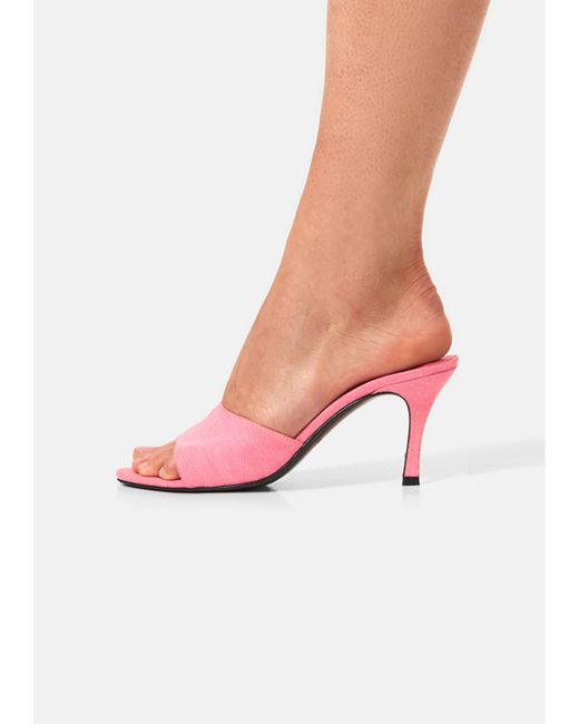 Florrie London Pink Lucia Mule 75