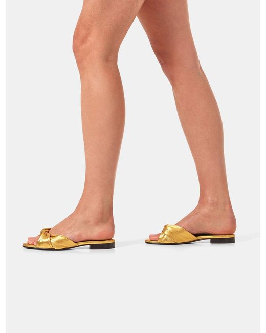 Florrie London Metallic Emma Flat 15