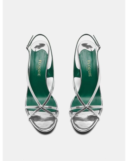 Florrie London Metallic Matilda Sandal 75
