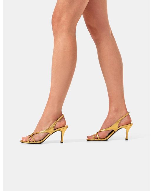 Florrie London Metallic Matilda Sandal 75