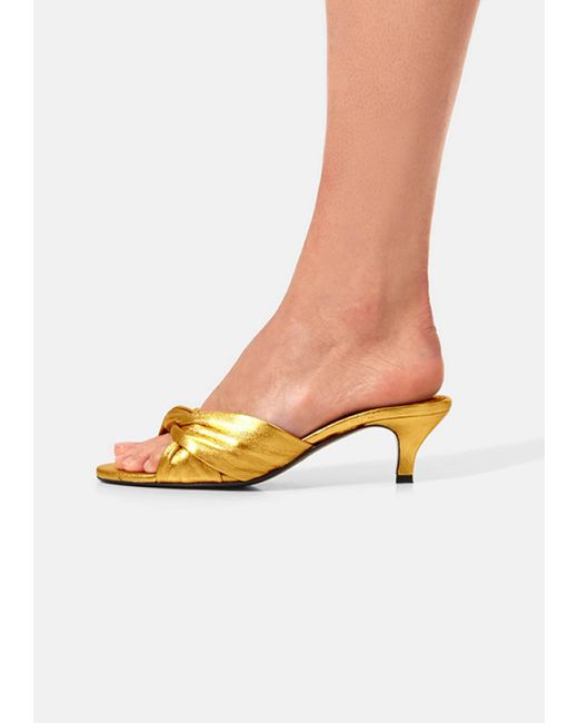 Florrie London Metallic Emma Mule 50