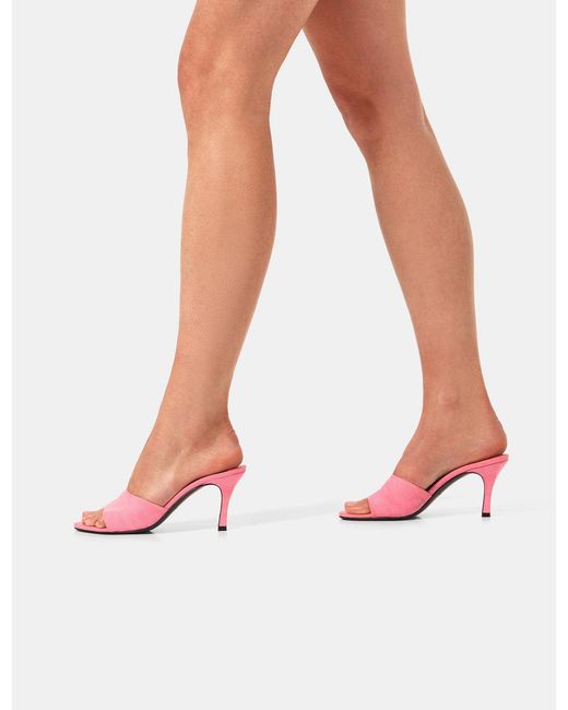 Florrie London Pink Lucia Mule 75