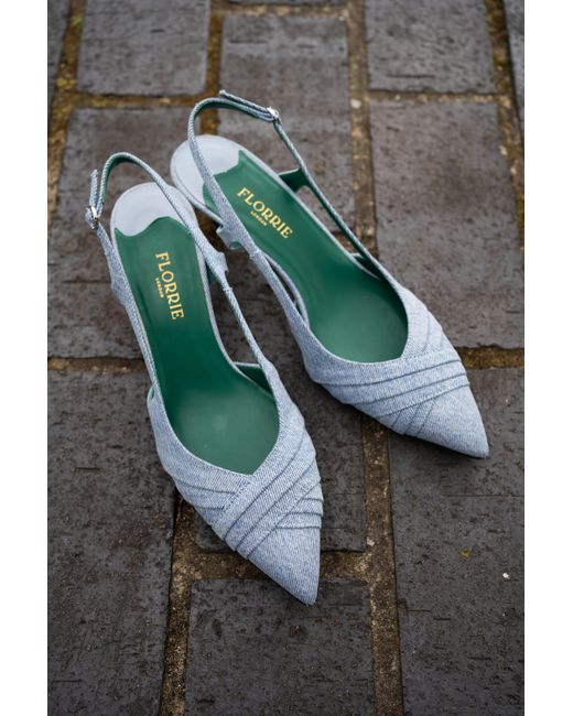 Florrie London Blue Maude Slingback 50