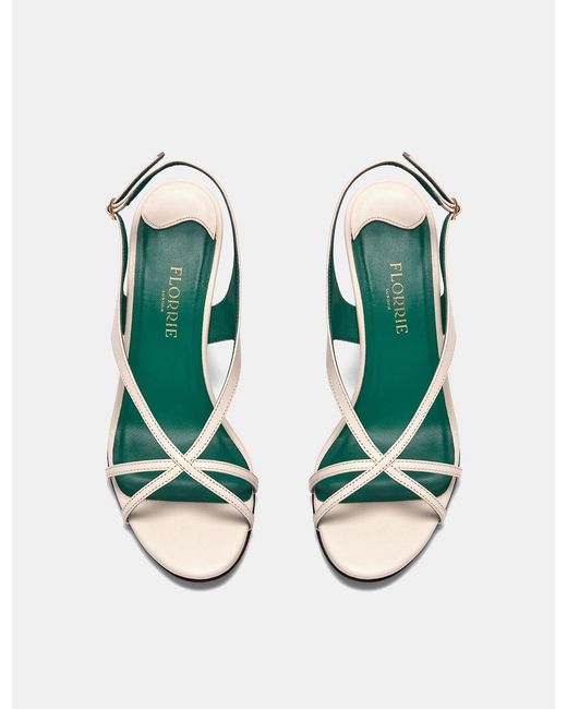 Florrie London Metallic Matilda Sandal 75