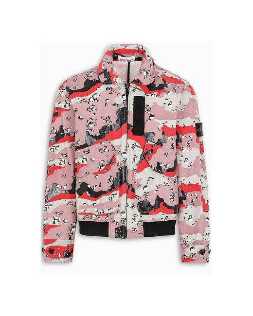 camo coat with pink fur