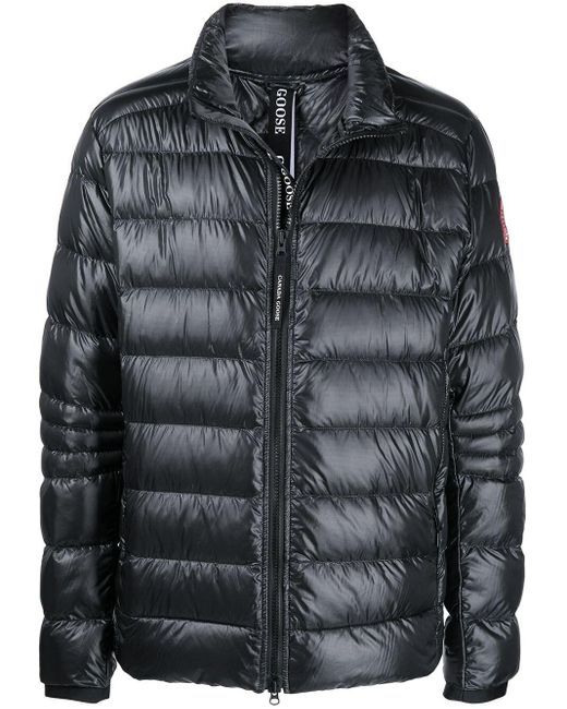 Canada Goose Crofton High-neck Puffer Jacket in Black for Men | Lyst