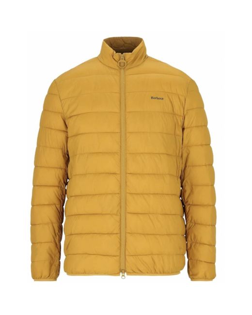 Barbour Penton Quilt Fibre Down Yellow Jacket for Men Lyst