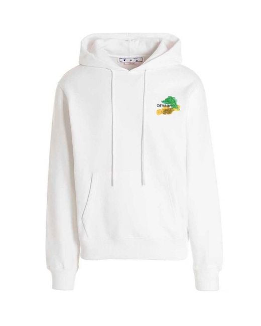 Hoodie off sale white sale