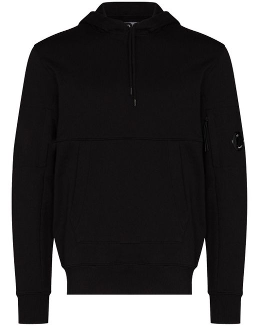 C.P. Company Cotton Logo Patch Hoodie 