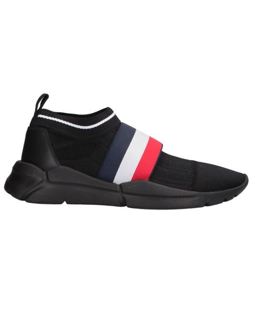 moncler sneakers black