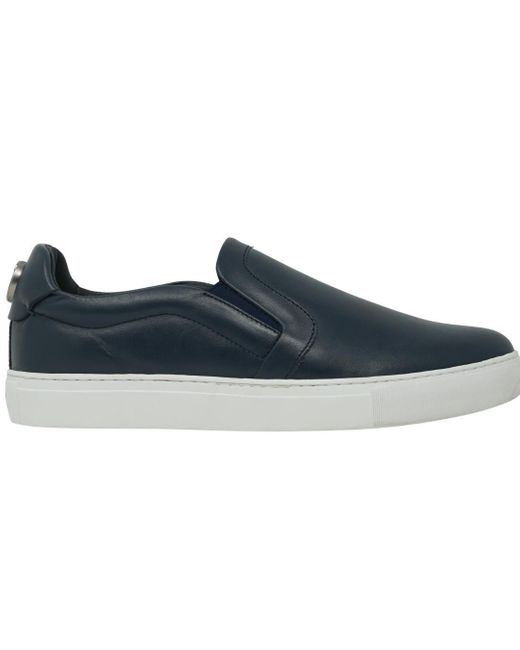 Slip On Navy Sneakers 