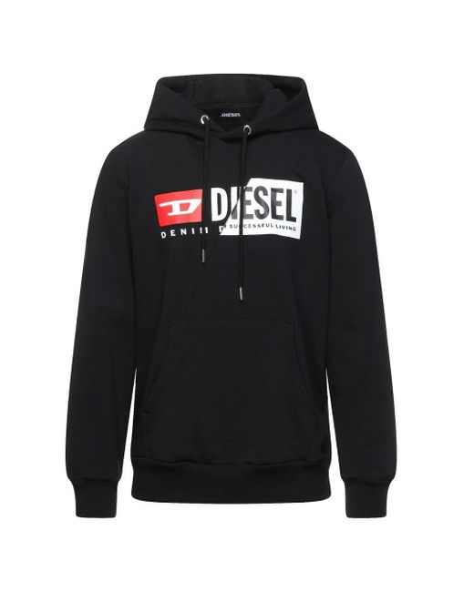 diesel black hoodie