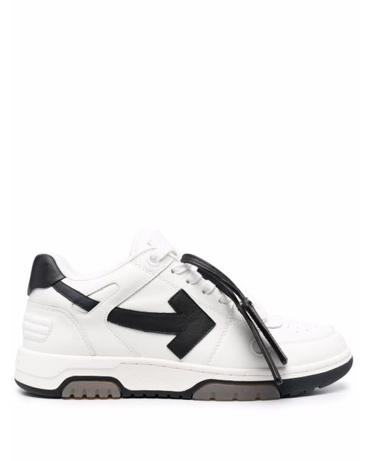 Off-White c/o Virgil Abloh Out Of Office Calf Leather in White for Men ...