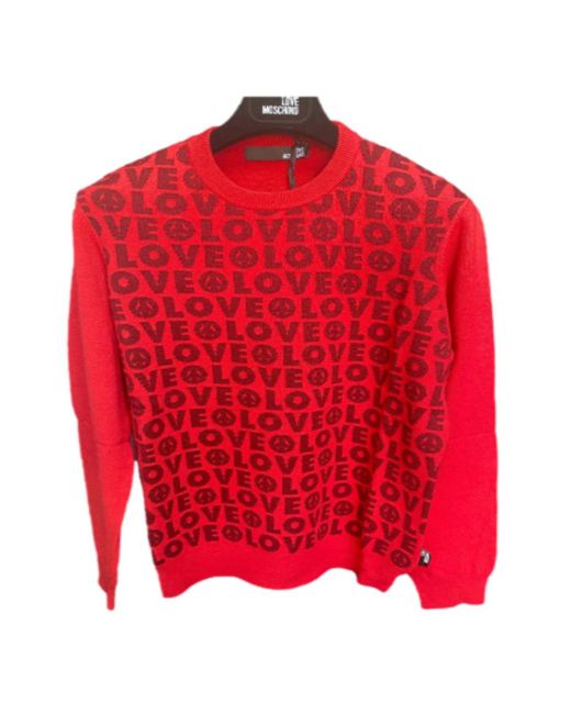 love moschino jumper