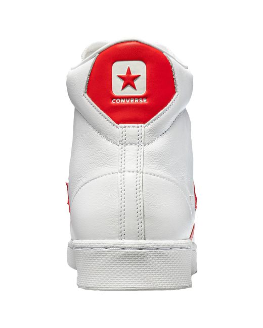 converse pro leather mid red
