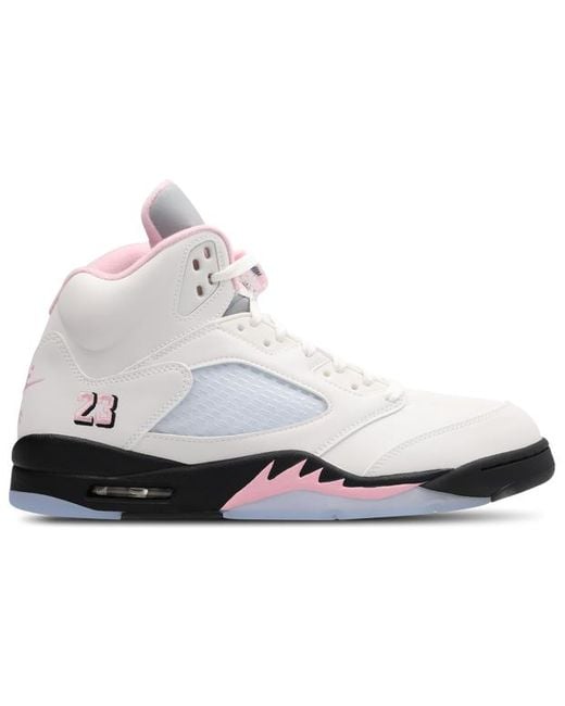 Nike White Aj5 Retro Sneakers for men