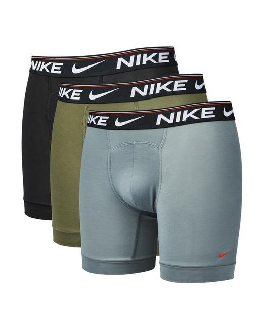 Nike Blue Boxer Brief 3 Pack Underwear