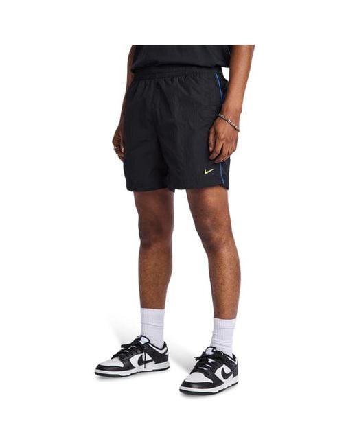 Tuned Hombre Pantalones Cortos Nike de hombre de color Black