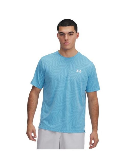 Under Armour Blue Tech T-Shirts for men