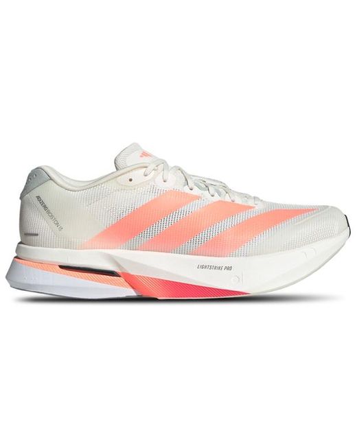 Adidas Pink Adizero Boston Sneakers for men