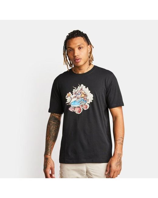 Graphic T-Shirts Adidas pour homme en coloris Black