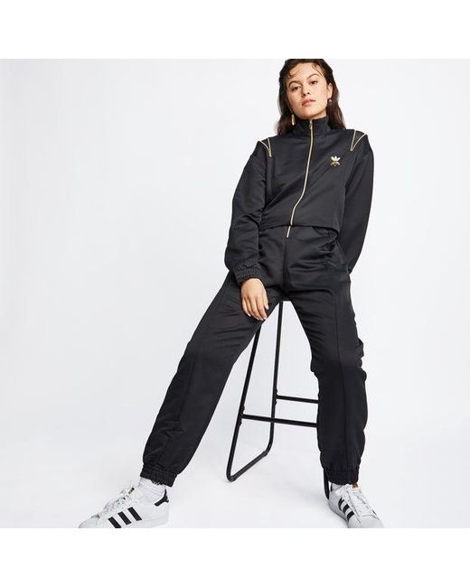 Adidas Originals Relaxed Risque Jumpsuits in het Black