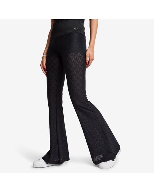 Bell bottom adidas pants best sale