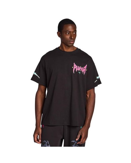 PUMA Black T-Shirts for men