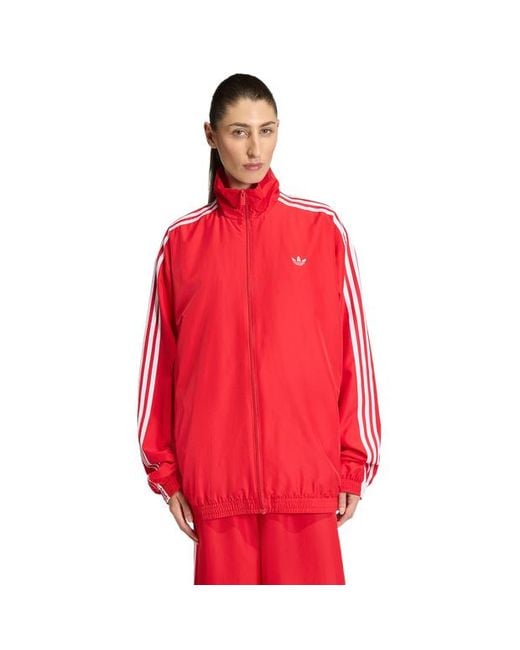 Adidas Red Firebird Track Tops